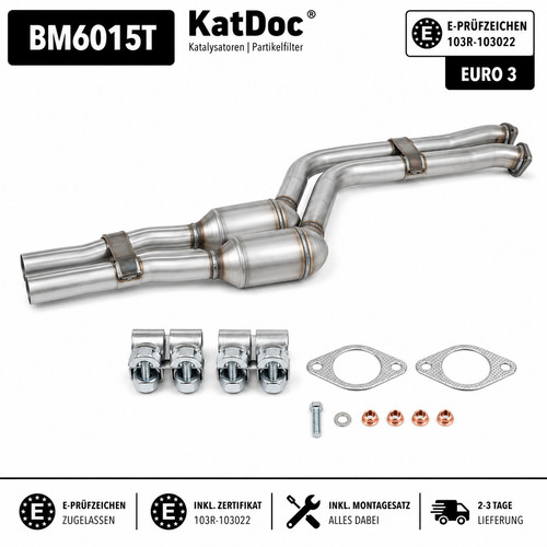 Katalysator bmw 3er e46 - katalysator,
